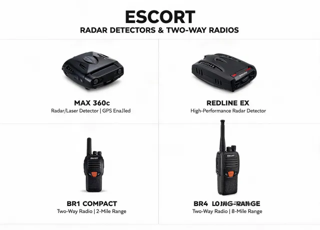 Radar Detectors & Two-Way Radios